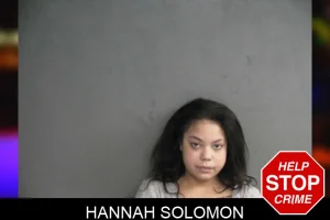 Hannah Solomon mugshot