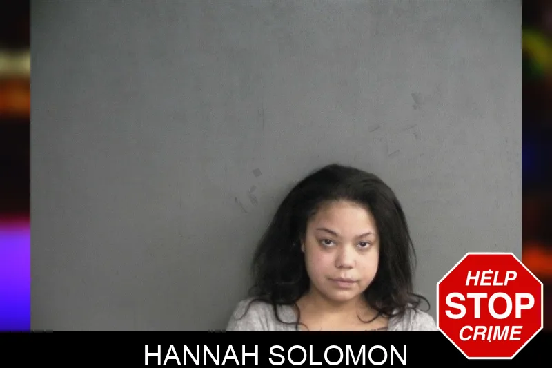Hannah Solomon mugshot