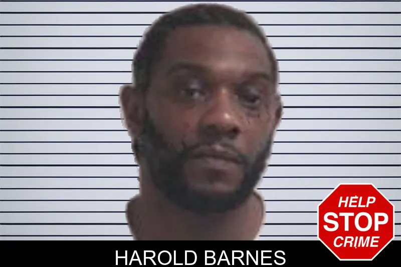 Harold Barnes mugshot