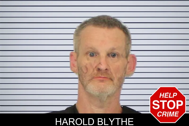 Harold Blythe mugshot