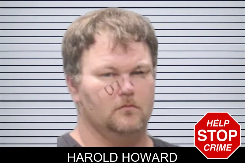 Harold Howard mugshot