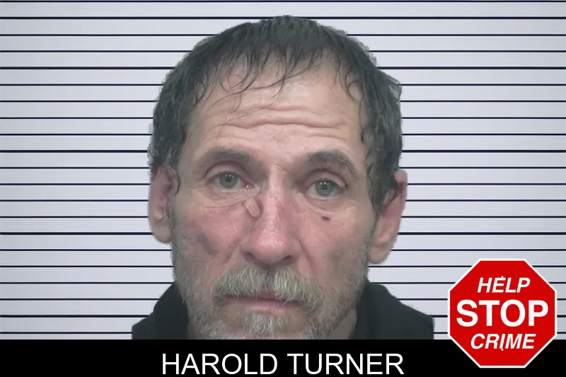 Harold Turner mugshot