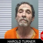 Harold Turner mugshot