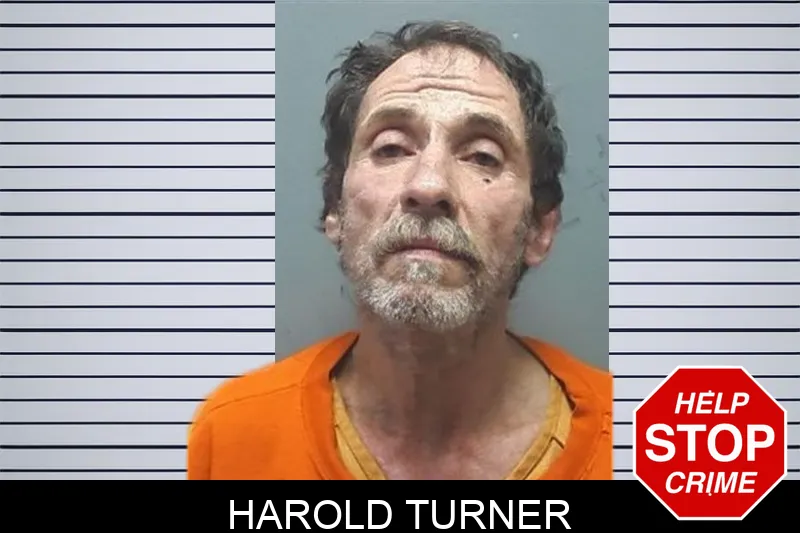 Harold Turner mugshot