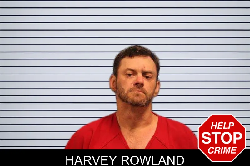 Harvey Rowland mugshot
