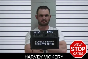 Harvey Vickery mugshot