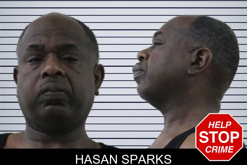 Hasan Sparks mugshot