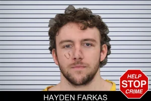 Hayden Farkas mugshot