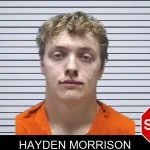 Hayden Morrison mugshot