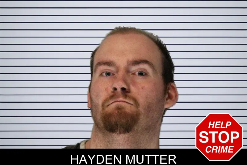 Hayden Mutter mugshot