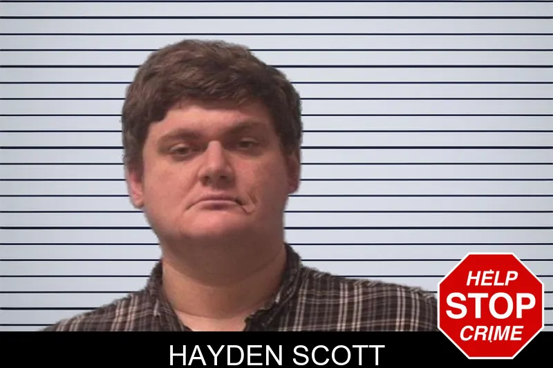 Hayden Scott mugshot