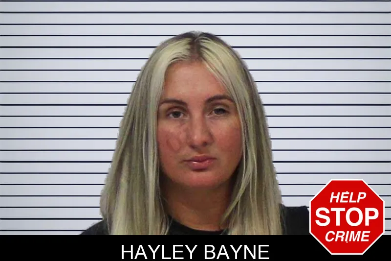 Hayley Bayne mugshot