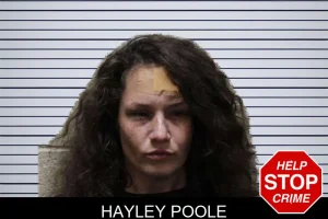 Hayley Poole mugshot