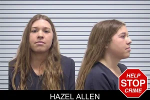 Hazel Allen mugshot