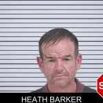 Heath Barker mugshot