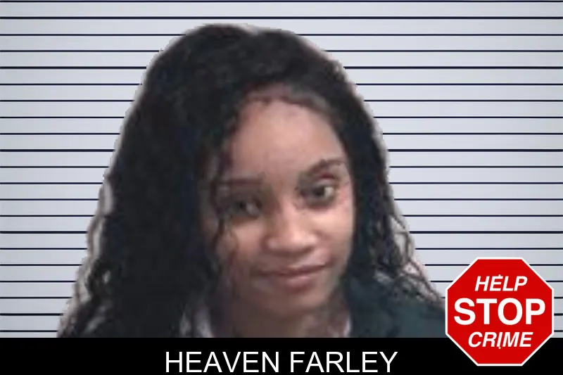 Heaven Farley mugshot