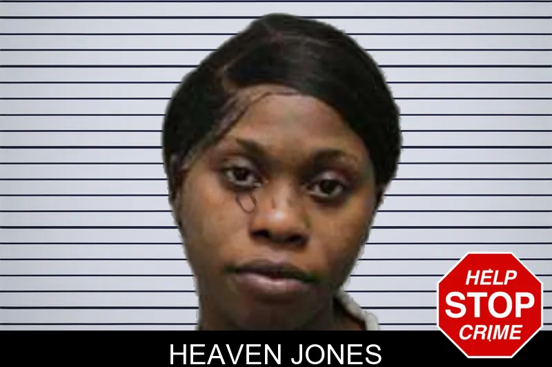 Heaven Jones mugshot