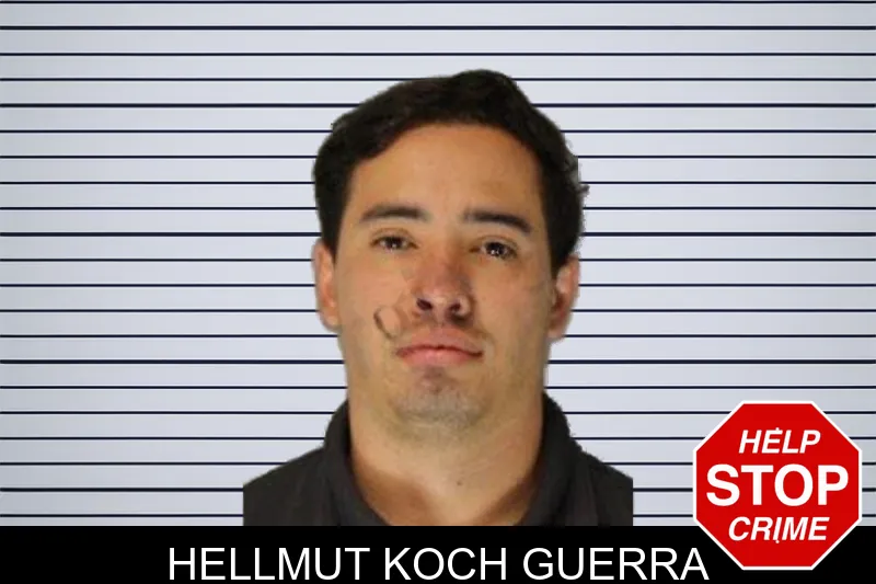 Hellmut Koch Guerra mugshot