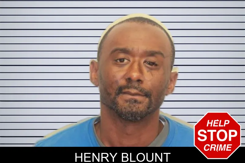 Henry Blount mugshot