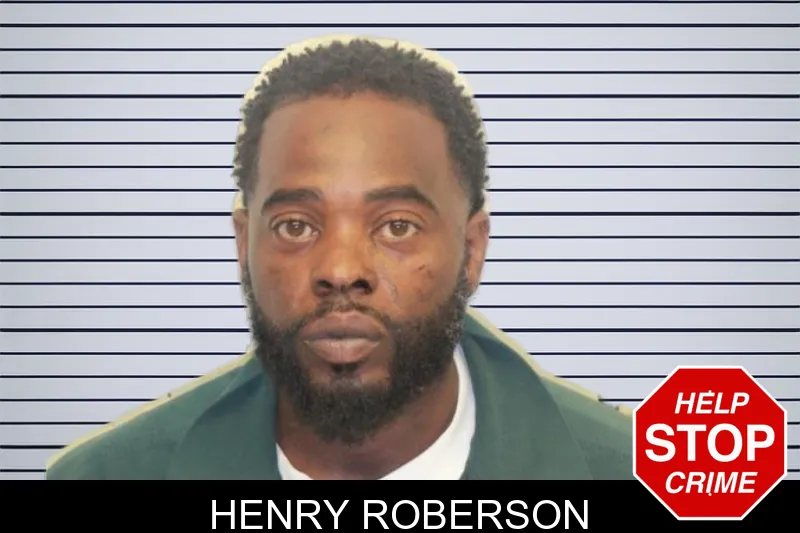 Henry Roberson mugshot