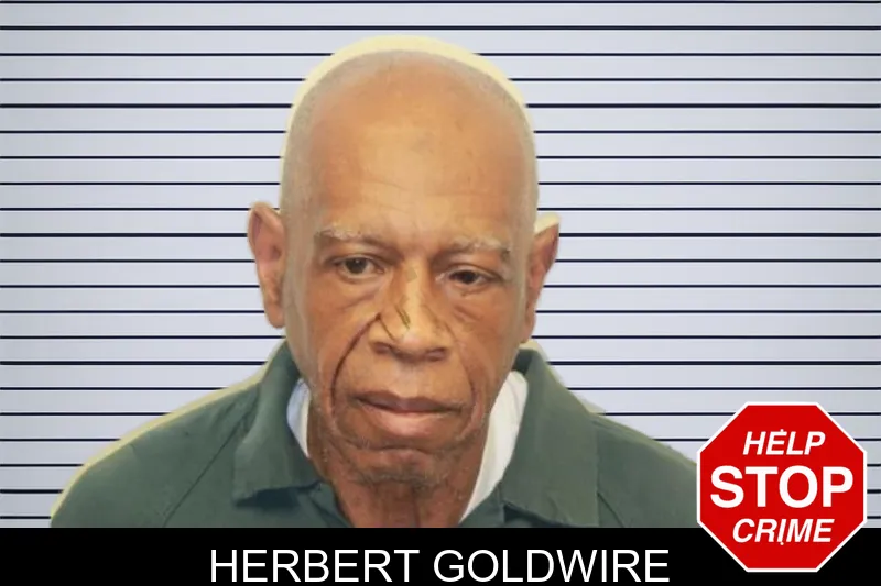 Herbert Goldwire mugshot