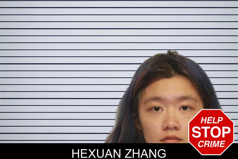 Hexuan Zhang mugshot