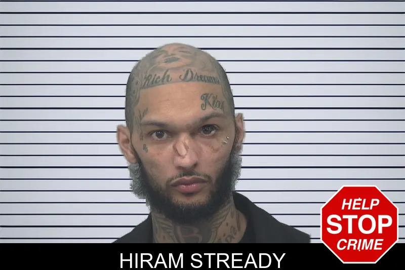 Hiram Stready mugshot