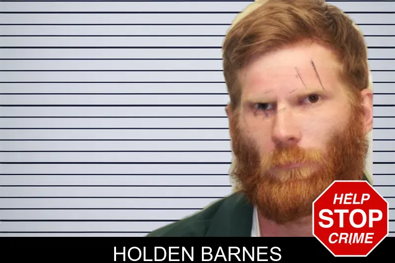 Holden Barnes mugshot