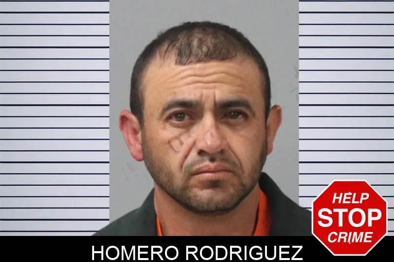 Homero Rodriguez mugshot