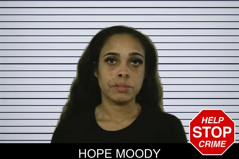 Hope Moody mugshot