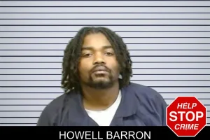 Howell Barron mugshot