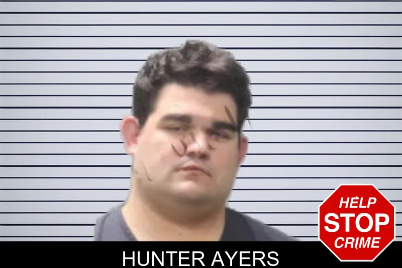 Hunter Ayers mugshot