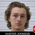 Hunter Johnson mugshot