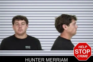 Hunter Merriam mugshot