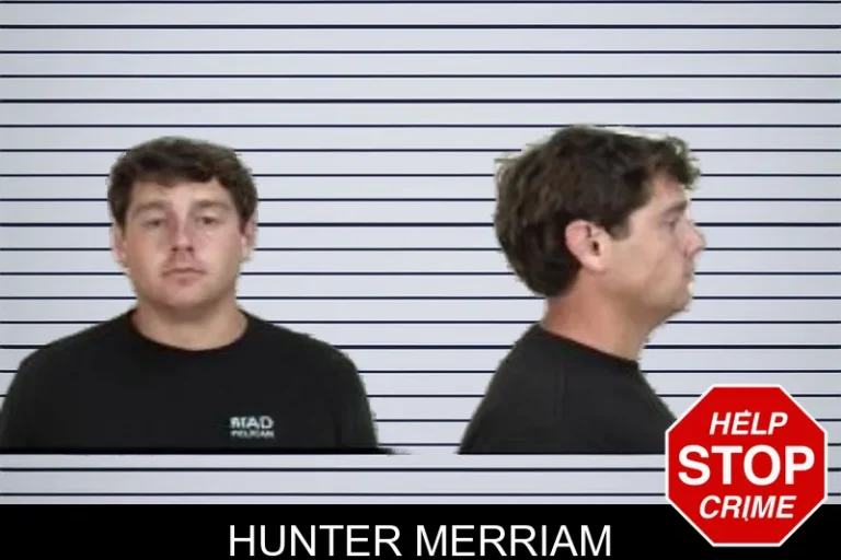Hunter Merriam mugshot – Camden County , Georgia Hunter Merriam