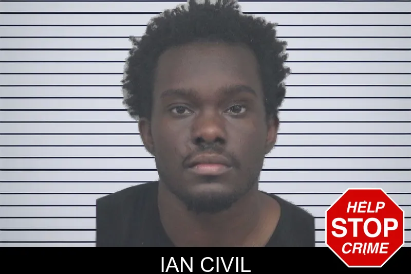Ian Civil mugshot