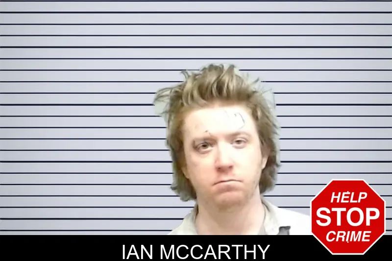 Ian McCarthy mugshot