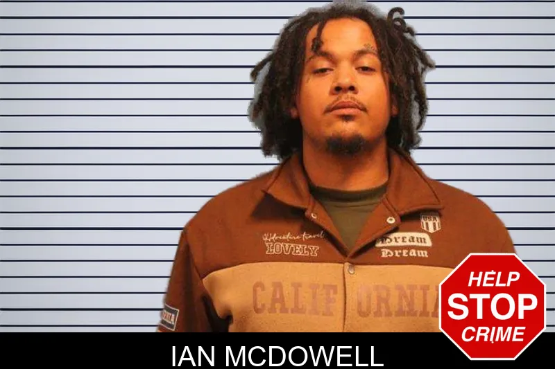 Ian McDowell mugshot