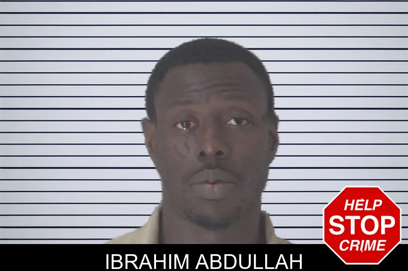 Ibrahim Abdullah mugshot