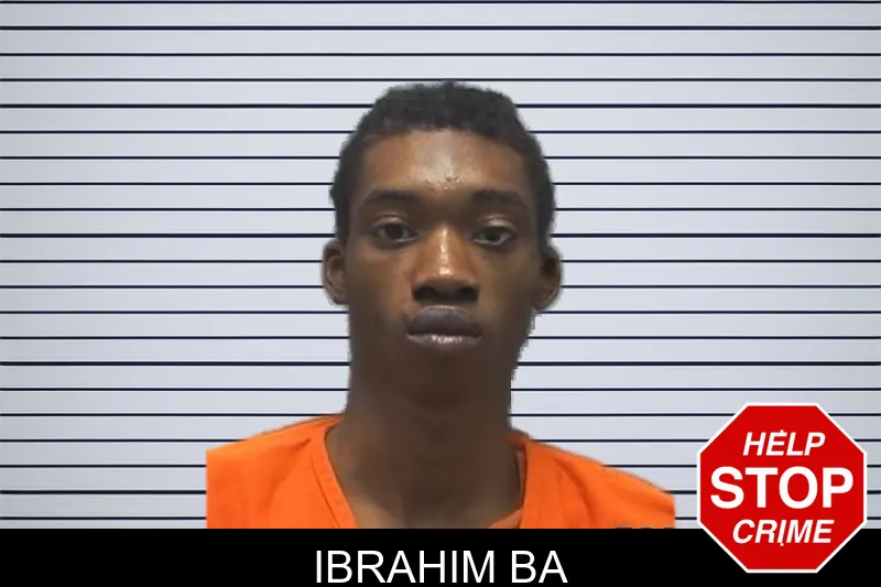 Ibrahim Ba mugshot