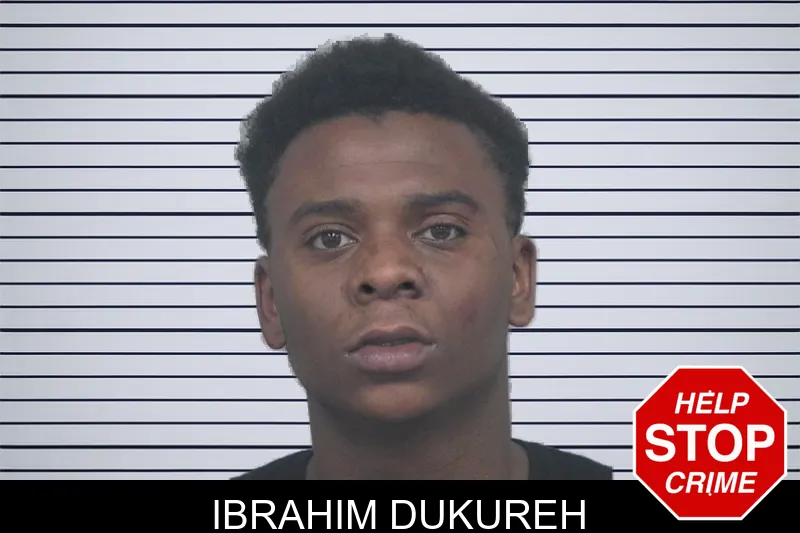 Ibrahim Dukureh mugshot