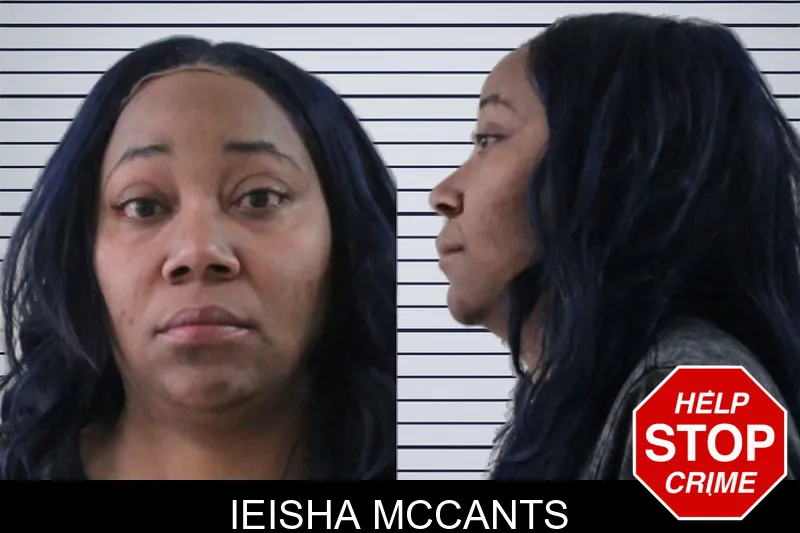 Ieisha McCants mugshot