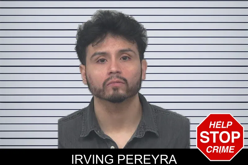 Irving Pereyra mugshot