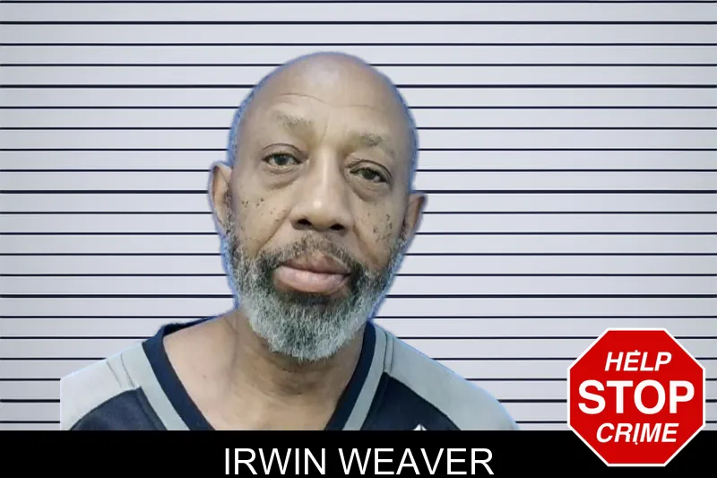 Irwin Weaver mugshot