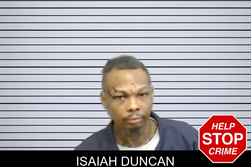 Isaiah Duncan mugshot