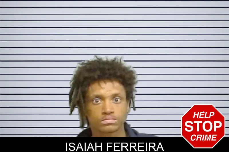 Isaiah Ferreira mugshot