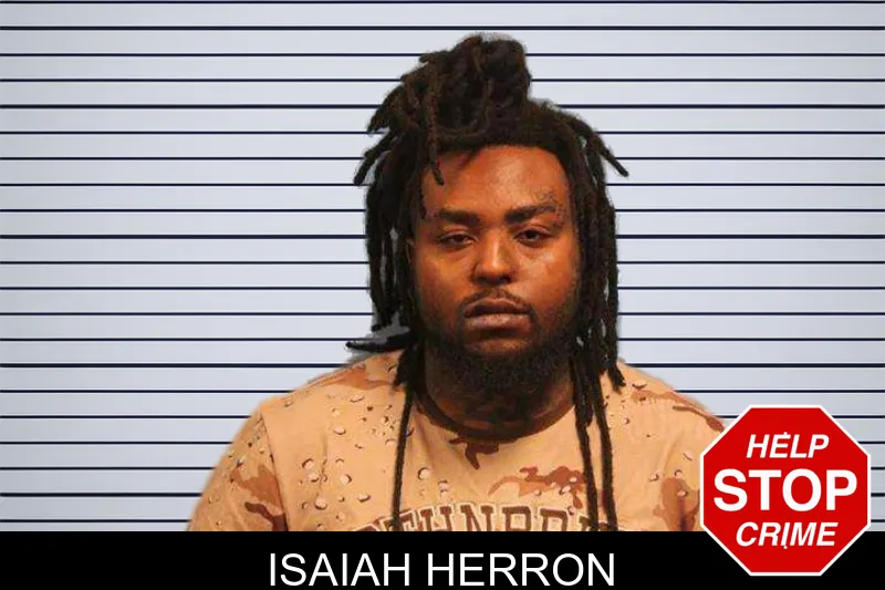 Isaiah Herron mugshot