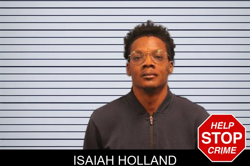 Isaiah Holland mugshot
