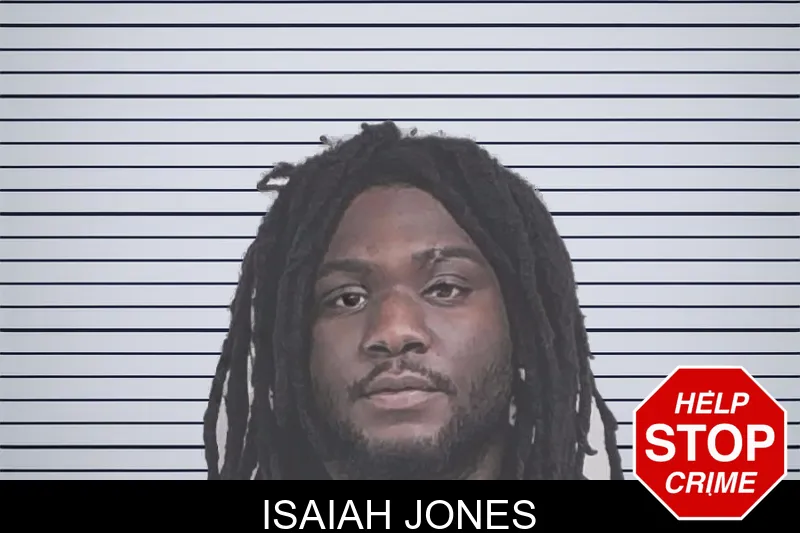 Isaiah Jones mugshot