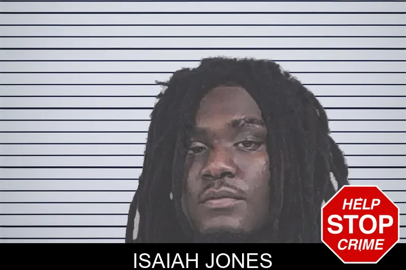 Isaiah Jones mugshot
